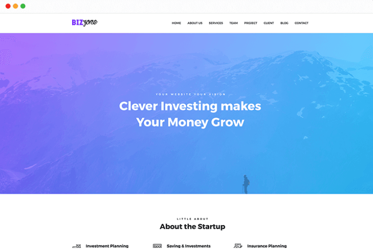 Business Zone WordPress Theme