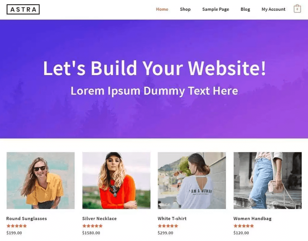 austra wp theme free