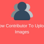Allow Contributor To Upload Media File