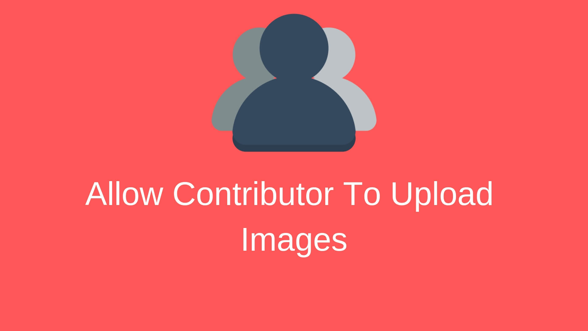 Allow Contributor To Upload Media File
