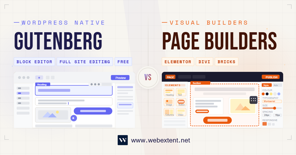 Gutenberg vs page builders