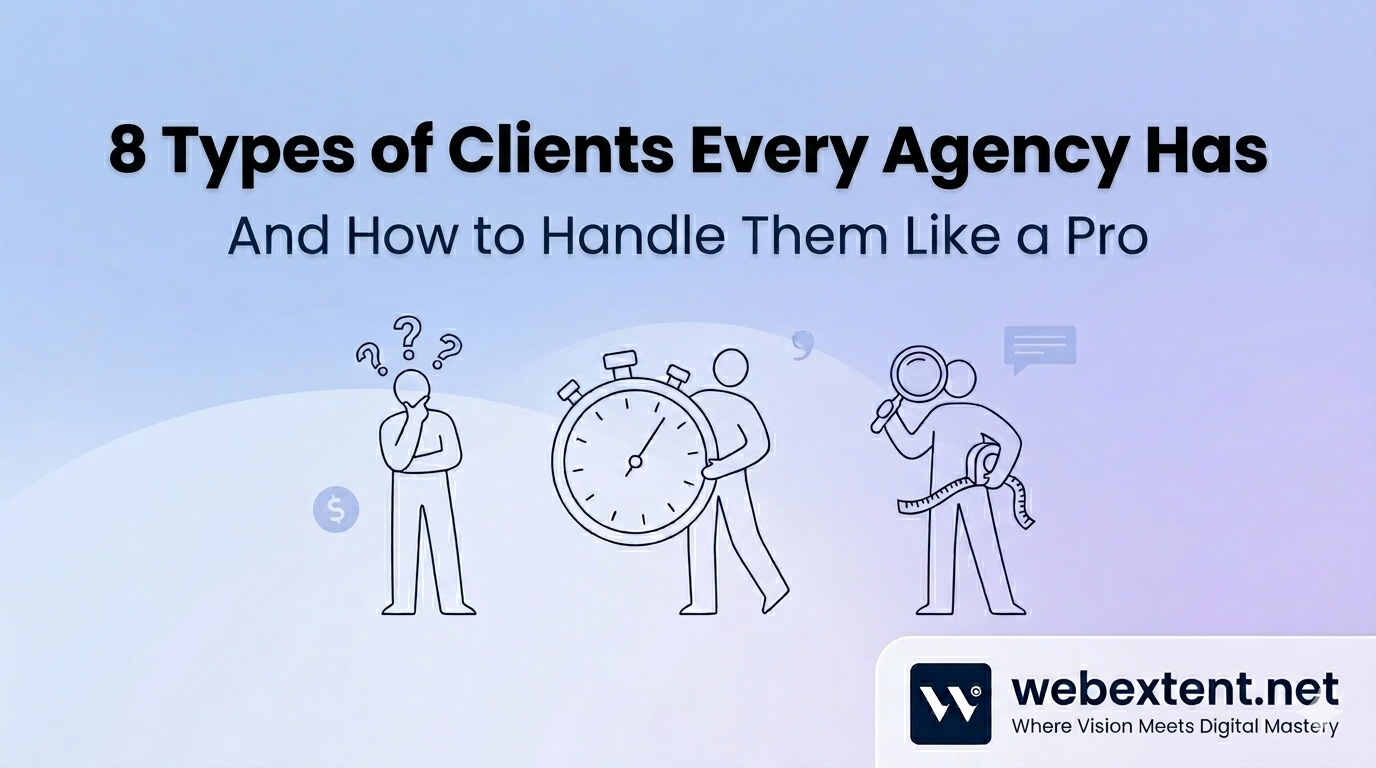 types of clients every agency has blog thumbnail illustration